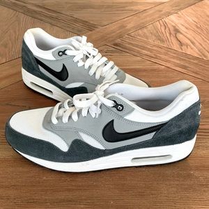 Nike Air Max 1 White Black Magnet Grey
